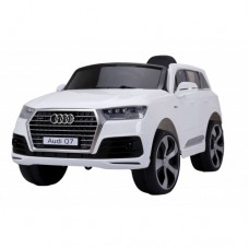 Детский электромобиль AUDI Q7 YJ2188: 2.4G, EVA, кожа - КРАСНЫЙ
