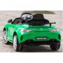 Детский электромобиль M 3904 EBLR-5 (Mercedes AMG GT R): 70W, 6 км/ч, EVA, кожа - ЗЕЛЕНЫЙ