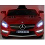 Детский электромобиль Mercedes M 3283 EBLR-3: 2.4G, EVA, кожа - КРАСНЫЙ