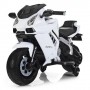 Детский мотоцикл Lamborghini M 3637 EL-1: 12V, 45W, EVA, кожа - БЕЛЫЙ