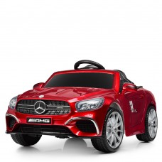 Детский электромобиль M 4147 EBLRS-3 Mercedes SL63: 5 км/ч, EVA, кожа - БОРДОВЫЙ ЛАК