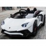 Детский электромобиль Lamborghini M 3903 EBLR-1: 2.4G, EVA, 90W, кожа - БЕЛЫЙ