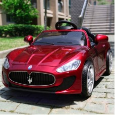 Детский электромобиль Maserati GT PA0129M: EVA, пульт 2.4G, 7 км/ч - Красный (код: 6772045051)