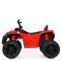 Детский квадроцикл M 4229 EBR-3: 4 км/ч, 45W, 12V7AH, EVA - КРАСНЫЙ