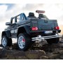 Детский двухместный электромобиль M 4000 EBLR-2 (Mercedes G650): 140W, 7 км/ч, EVA, кожа - ЧЕРНЫЙ