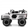 Детский электромобиль M 4150 EBLR-1: 2,4G, 4x18W, 12V10A, EVA, свет капот, багажник кожа - БЕЛЫЙ