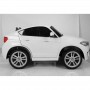 Детский двухместный электромобиль BMW X6M JJ 2168-1: 9 км/ч, 2.4G. EVA-колеса, Кожа - БЕЛЫЙ