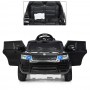 Детский электромобиль Land Rover M 3402 EBLR-2: 7 км/ч, кожа, EVA, 2.4G - ЧЕРНЫЙ