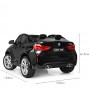 Детский двухместный электромобиль BMW X6M JJ 2168-2: 7 км/ч, 2.4G. EVA-колеса, Кожа - ЧЕРНЫЙ