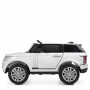 Детский электромобиль Land Rover M 4199 EBLR-1: 2,4G, 2x25W, 12V7AH, EVA, кожа - БЕЛЫЙ