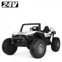 Детский электромобиль джип Buggy M 4170 EBLR-1(24V): 2.4G, EVA, 4x76W, кожа- БЕЛЫЙ