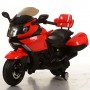 Детский мотоцикл M 3258-3: 110x54x74 см, 7 км/ч, USB+MP3 - КРАСНЫЙ