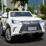 Детский электромобиль Lexus M 3906(MP4) EBLR-1: 140W, EVA, 2.4G, 7 км/ч - БЕЛЫЙ