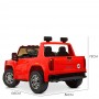 Детский электромобиль M 4294 EBLR-3: 140W, 12V 14А, EVA, 2.4G, кожа - КРАСНЫЙ