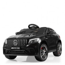 Детский электромобиль Mercedes M 4140 EBLR-2 : 2.4G, 4х30W, EVA, кожа - ЧЕРНЫЙ