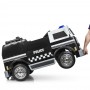 Детский двухместный электромобиль M 3828 EBLR-2 Полиция: 7км/ч, 4 мотора, 12V 10A, EVA-колеса, КОЖА - ЧЕРНЫЙ