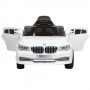Детский электромобиль BMW M 3271 EBLR-1: 2.4G. EVA-колеса, 60W, кожа - БЕЛЫЙ