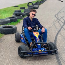 Электрокарт M 4041-4: 1000W, до 40 км/ч  - СИНИЙ