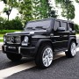 Детский электромобиль M 3567 EBLRS-2 (Mercedes G65 VIP): 12V 10A, 90W, 8 км/ч, EVA, кожа - BLACK PAINT