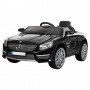 Детский электромобиль Mercedes M 3283 EBLR-2: 2.4G, EVA, кожа - ЧЕРНЫЙ