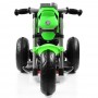 Детский мотоцикл BMW M 3639-5: 25W, 3,5км/ч, MP3 - ЗЕЛЕНЫЙ