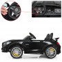 Детский двухместный электромобиль M 3905 EBLR-2 (Mercedes AMG GT R): 140W, 7 км/ч, EVA, кожа - ЧЕРНЫЙ
