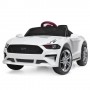 Детский электромобиль Ford M 3632 EBLR-1: 5 км/ч, 2.4G, EVA, кожа - БЕЛЫЙ
