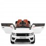 Детский электромобиль Land Rover M 2775 EBLR-1: EVA-колеса - БЕЛЫЙ