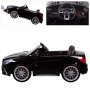 Детский электромобиль Mercedes M 3583 EBLRS-2: 2x35W, 12V7A, EVA, кожа - ЧЕРНЫЙ ПОКРАСКА
