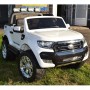 Детский электромобиль Ford Ranger M 3573(MP4) EBLR-1: 180W, 12V 14А, EVA, 2.4G, кожа - БЕЛЫЙ