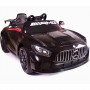 Детский электромобиль Mercedes-Benz M 4050 EBLRS-2: 2.4G. EVA-колеса, кожа - ЧЕРНЫЙ ЛАК
