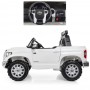 Детский электромобиль TOYOTA Tundra JJ2266A EBLR-1: 2.4G, 70W, 7 км/ч, EVA-колеса, кожа - БЕЛЫЙ