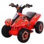 Детский толокар-мотоцикл М 3560 E-3: 6V, 18W, EVA - КРАСНЫЙ