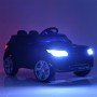 Детский электромобиль Land Rover M 3402 EBLR-2: 7 км/ч, кожа, EVA, 2.4G - ЧЕРНЫЙ