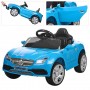 Детский электромобиль MERCEDES  M 3177 EBR-4: 2.4G. EVA-колеса, 50W - СИНИЙ