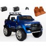 Детский электромобиль Ford Ranger M 3573 EBLRS-4: 180W, 12V 14А, EVA, 2.4G, кожа - BLUE PAINT
