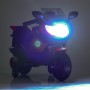 Детский мотоцикл M 3582 EL-3: 6V, 15W, EVA, 3-5 км/ч, кожа - КРАСНЫЙ
