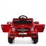 Детский электромобиль Mercedes M 2788 EBLRS-3: 60W, 7 км/ч, 2.4G, EVA, кожа - КРАСНЫЙ