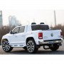 Детский двухместный электромобиль Volkswagen M 3894 EBLR-1: 4x4, 7 км/ч, EVA, кожа - БЕЛЫЙ