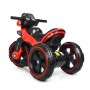 Детский мотоцикл M 3927-3: 50W, USB/MP3, подсветка колес - КРАСНЫЙ