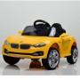 Детский электромобиль M 3175 EBLR-6: 2.4G. EVA-колеса, 50W, кожа - ЖЕЛТЫЙ