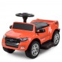 Детская машина-толокар 2в1 M 3575 EL-7 (FORD F150): 6V, родительская  ручка, EVA-колеса - ОРАНЖЕВЫЙ