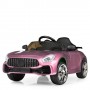 Детский электромобиль Mercedes M 4105 EBLRS-8: 7км/ч, 70W, 2.4G, EVA, кожа - РОЗОВЫЙ