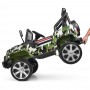 Детский электромобиль Jeep M 3237 EBLR-18: 12V 14A, 4x4, 8 км/ч, EVA, Кожа, 2.4G - ХАКИ
