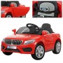 Детский электромобиль M 3270 EBLR-3: 2.4G, EVA, 7 км/ч, кожа - КРАСНЫЙ
