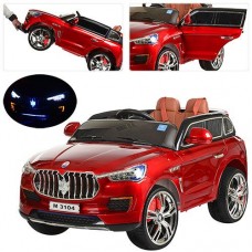 Детский электромобиль Maserati M 3104 EBLRS-3: 2.4G, 90W, кожа, EVA - БОРДО ПОКРАСКА