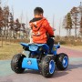 Детский квадроцикл M 3607 EL-4: 12V, 180W, EVA-колеса - СИНИЙ
