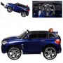 Детский электромобиль джип BMW STYLE M 3102 EBLRS-4: MP4, EVA, 8 км/ч - СИНИЙ