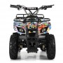 Детский квадроцикл PROFI HB-EATV800N-NEW8 V3: 30 км/ч, 36V 12А, 800W, 30км/ч - ГРАФФИТИ