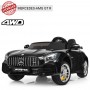 Детский двухместный электромобиль M 3905 EBLR-2 (Mercedes AMG GT R): 140W, 7 км/ч, EVA, кожа - ЧЕРНЫЙ